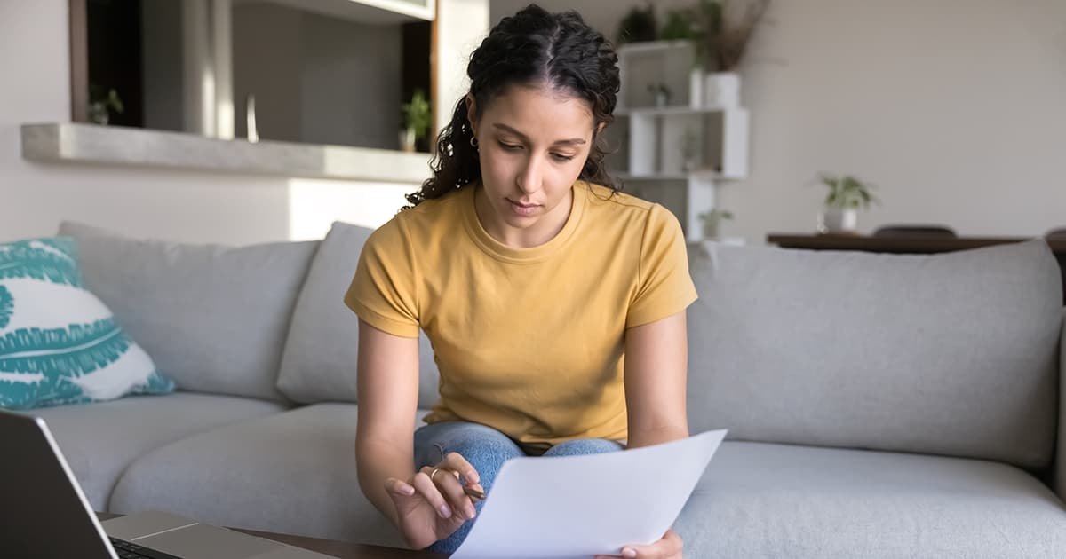 Homeowner reviewing a solar contract after signing