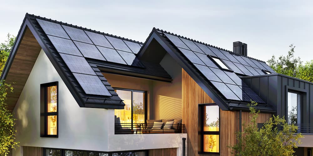 Mesa homeowner reviewing a solar agreement